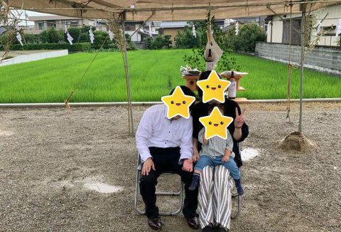 【地鎮祭・上棟】6/30（火）徳島市Y様邸の地鎮祭を執り行いました