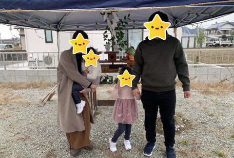 【地鎮祭・上棟】11/27(月)小松島市H様邸の地鎮祭を執り行いました