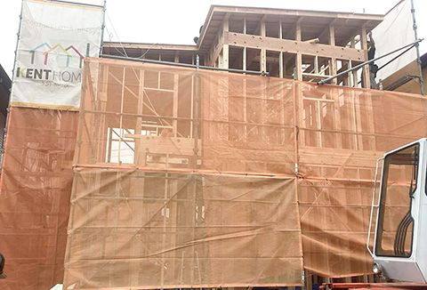 【地鎮祭・上棟】10/24(木)阿南市Y様邸の上棟を行いました