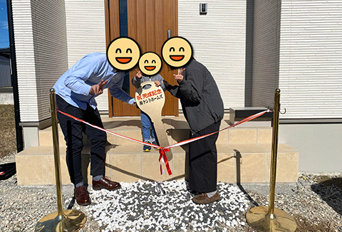 【お引き渡し】11/9（土）土成町S様邸をお引渡し式を行いました