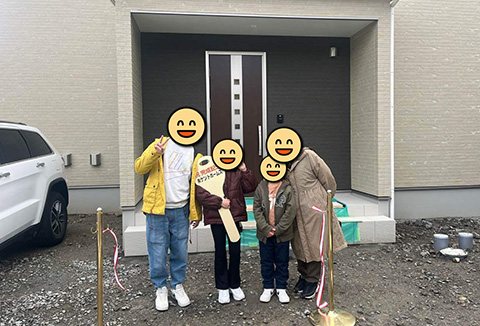 【お引き渡し】2/2（日）徳島市K様邸をお引渡し式を行いました