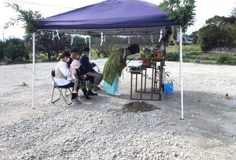 【地鎮祭・上棟】10/22（土）鳴門市N様邸の地鎮祭を執り行いました