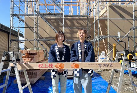 【地鎮祭・上棟】11/2（水）鳴門市M様邸が上棟しました