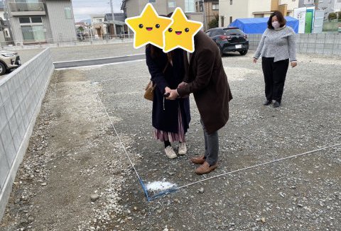 【地鎮祭・上棟】2/23（木）北島町K様邸の地鎮祭を執り行いました