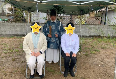 【地鎮祭・上棟】3/21（火）海陽町N様邸の地鎮祭を執り行いました