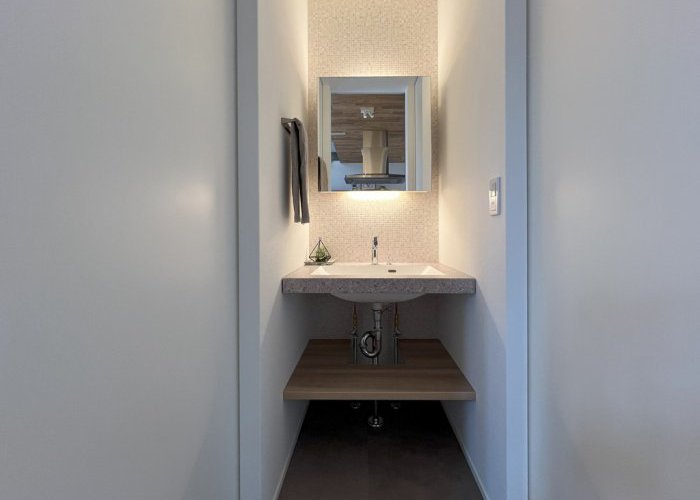 スタイリッシュなカウンター洗面