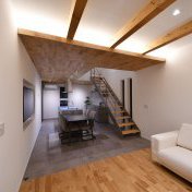 心地よい開放感のリビング