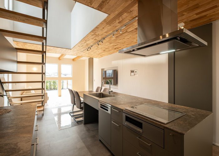 人気のGRAFTKTキッチンを採用