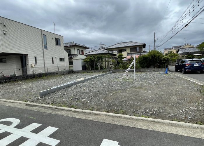 南側より撮影　静かで安心、家族がのびのび暮らせる街