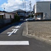 南側前面道路