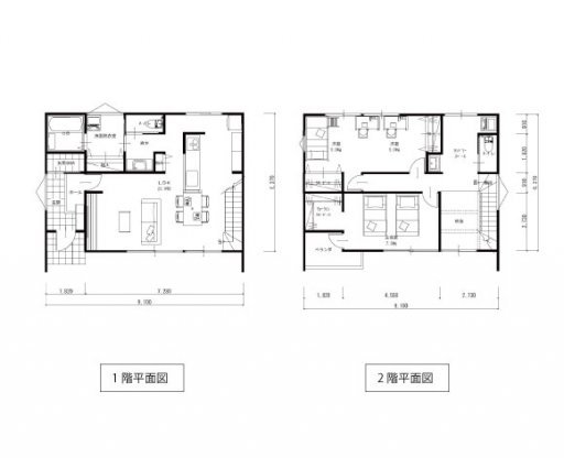 3LDK35坪(吹抜含む)(7×10)