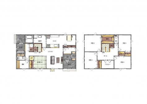 厳選間取りプラン 近藤工務店 中標津 釧路で高性能な新築注文住宅を取り扱う工務店