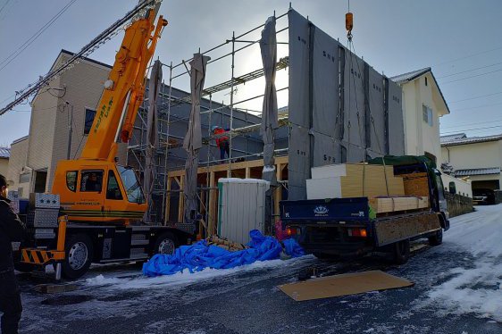 Ｉ様邸　上棟しました♪