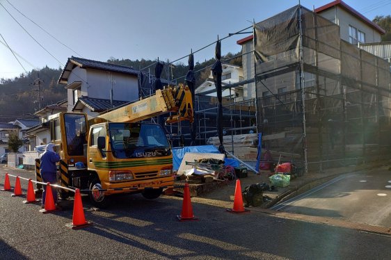 Ｉ様邸　上棟しました♪