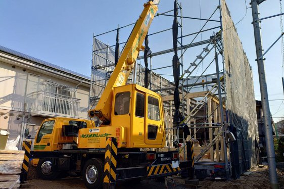 O様邸　上棟しました♪