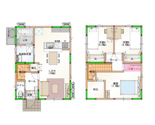 イエテラスC　南入り25坪