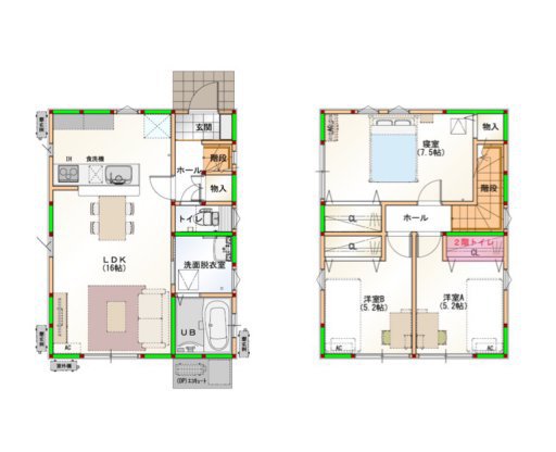 イエテラスA　北入り25坪