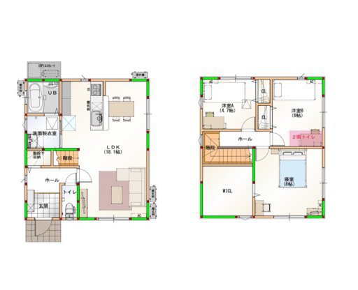 イエテラスA　南入り28坪