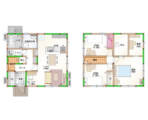 イエテラスB　南入り28坪