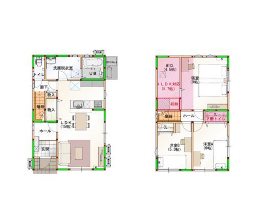 イエテラスE　南入り28坪