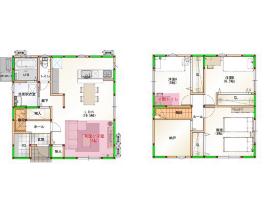 イエテラスE　南入り32坪