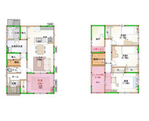 イエテラスA　南入り35坪