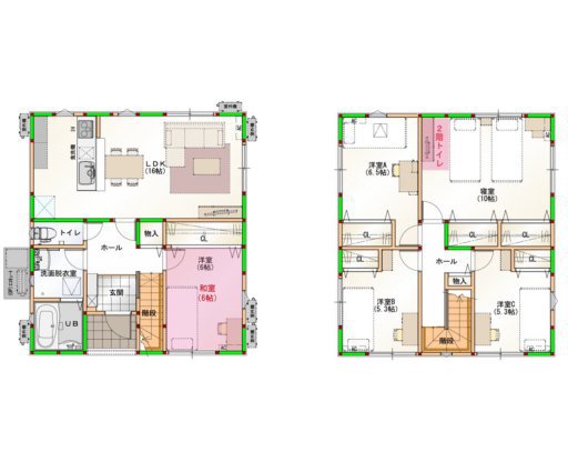 イエテラスE　南入り35坪