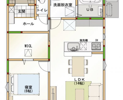 イエテラス　平屋15坪N-2