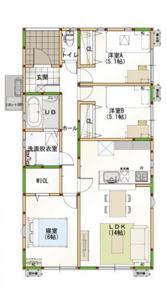 イエテラス　平屋21坪N-2