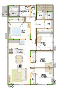 イエテラス　平屋27坪N-2