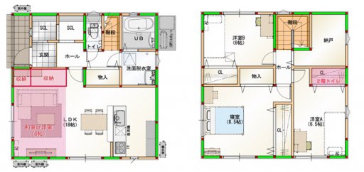 イエテラスD　西入り32坪