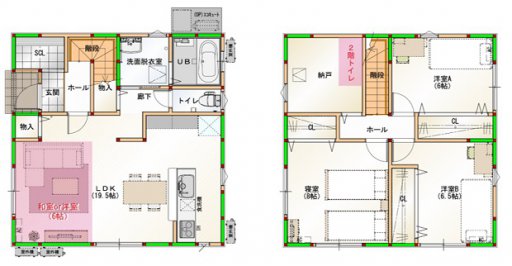 イエテラスE　西入り32坪