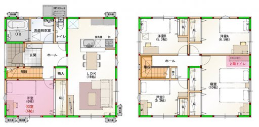 イエテラスE　西入り35坪