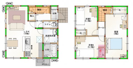 イエテラスD　東入り25坪