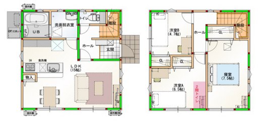 イエテラスE　東入り25坪