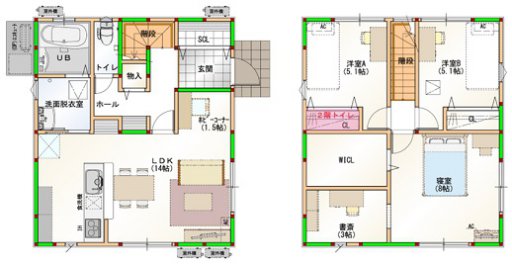 イエテラスB　東入り28坪