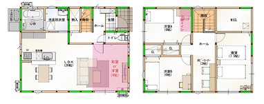 イエテラスA　東入り32坪