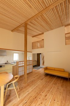 新潟県上越市の注文住宅完成見学会｜キノイエ｜カネタ建設｜平屋