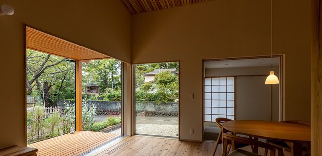 陀羅尼町の家｜上越市北本町の住宅｜施工事例｜景色を楽しむ家