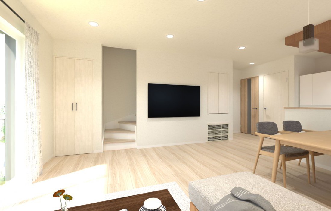 【2025年12月完成予定】快適動線と収納力で暮らしやすさ抜群｜3LDKの住みやすい間取り