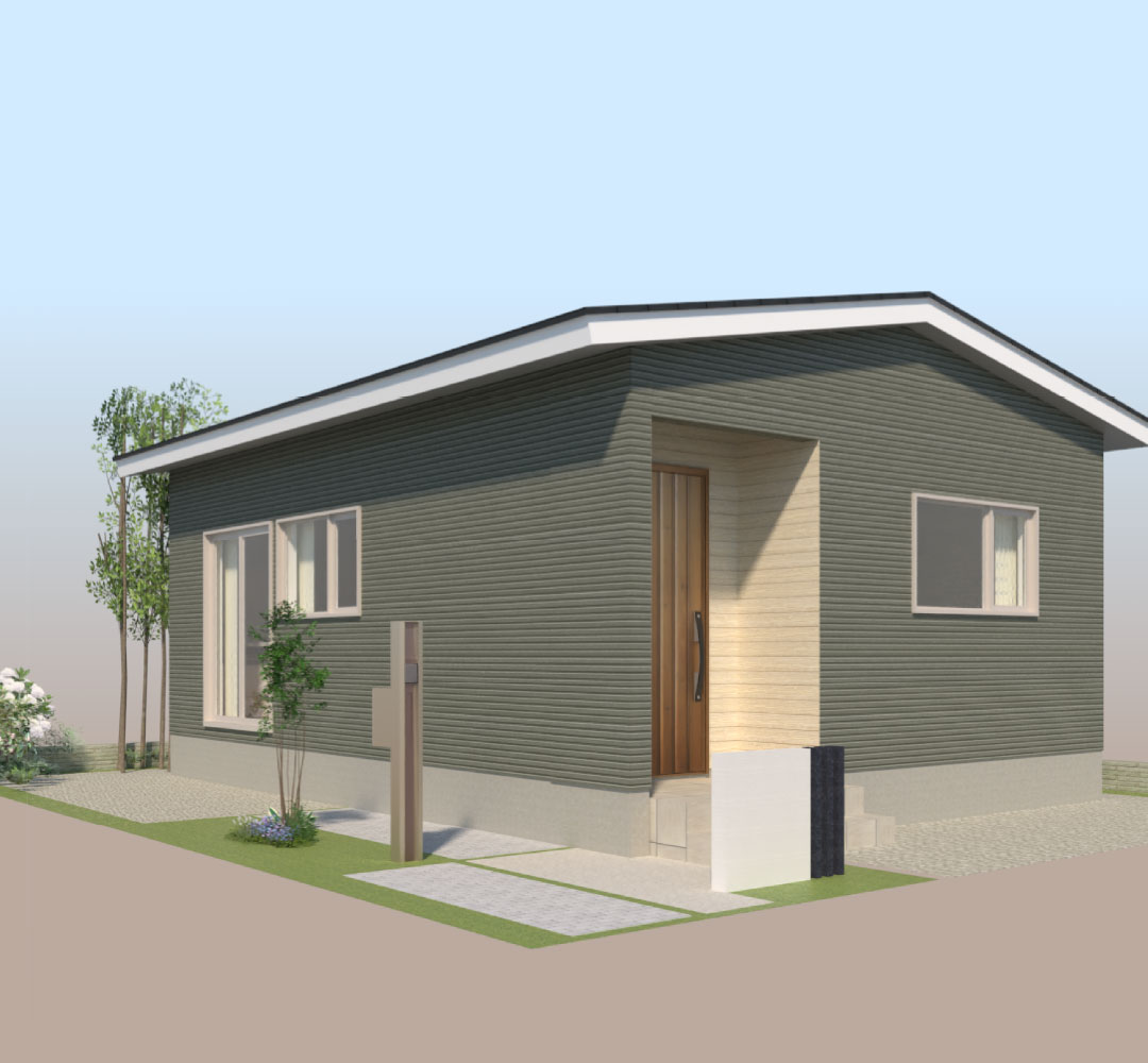 コンパクトでもゆとりある住まい