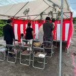 地鎮祭がありました☺
