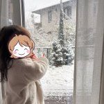年に一度あるかどうかの雪と、家の中で生まれた家族の思い出(^^♪