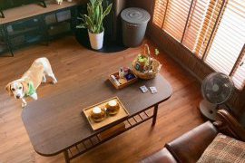 床はお家の中で最も触れる場所！