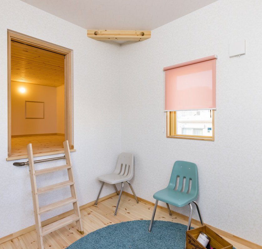 子供部屋は秘密のワクワクするお部屋