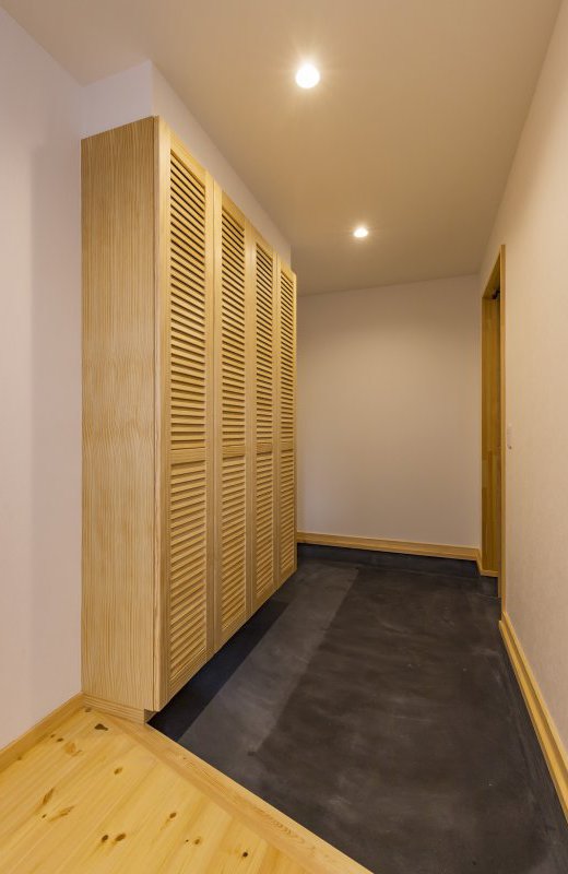 玄関は広くシンプルにかっこよく！