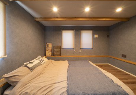 スカイバルコニーから桜島が望める　EarthParkモデルハウス　in吉野