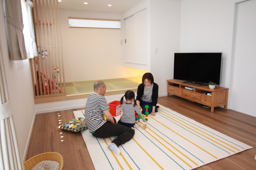 LDKと和室が一直線で繋がる 家族の絆が深まる住まい【長野市】