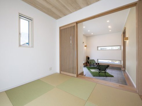 日当たりの気持ち良い土間スペース