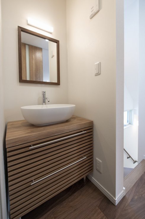 オシャレな洗面化粧台